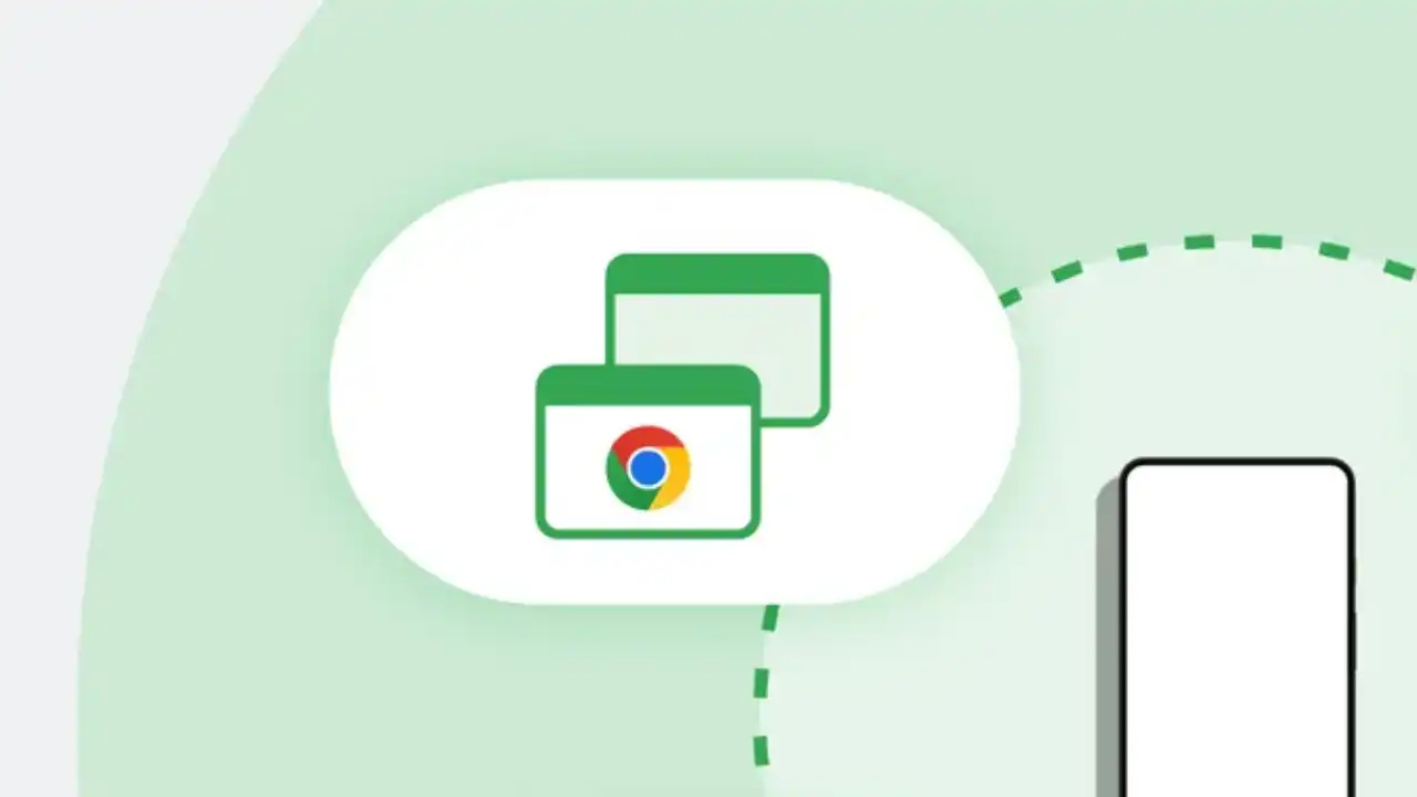 Google Chrome Floating Action Button